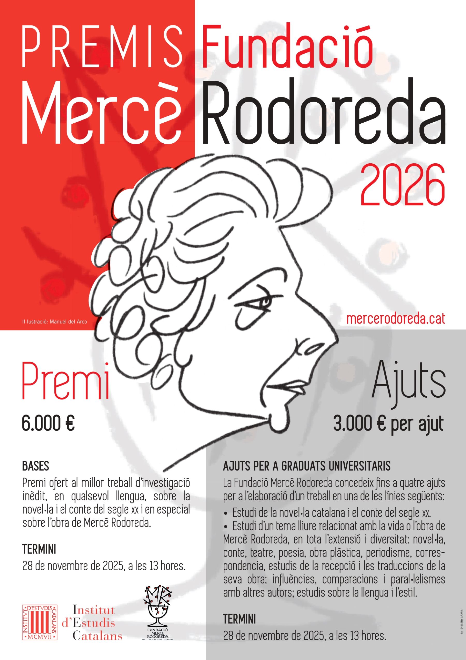 Premis Fundació Mercè Rodoreda 2026