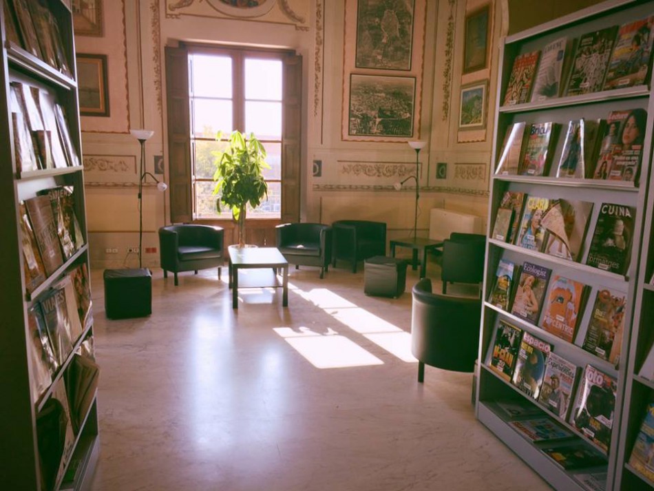 Centre de Camins de Lletres. Edifici de l'Hort d'Iglésies. Sala de lectura